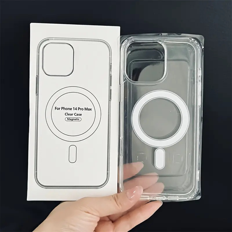 

[customer ] Magsafe Transparent Magnetic Phone Case For Iphone14 15 /pro/promax Series