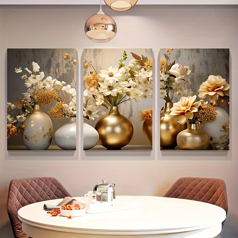 

3pcs Vase & Art Set- Decor For , , -