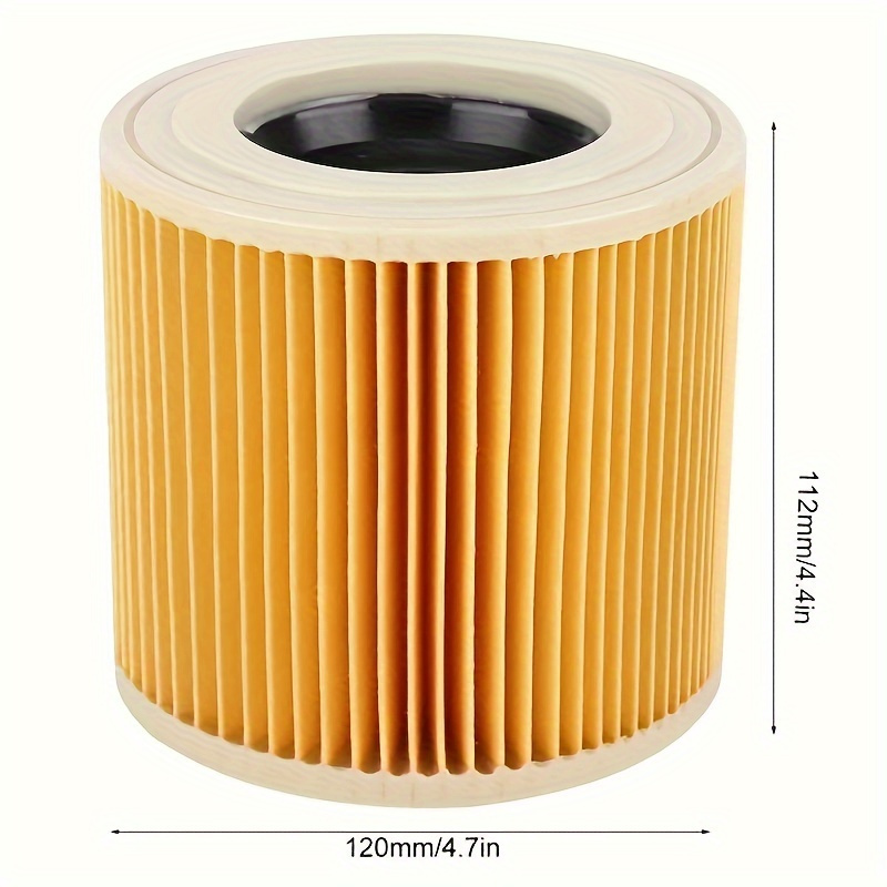 3pcs hepa filters for karcher vacuum cleaners compatible with a   mv3 wd3 a2004 a2054 wd3200 wd3300 models   accessories details 1