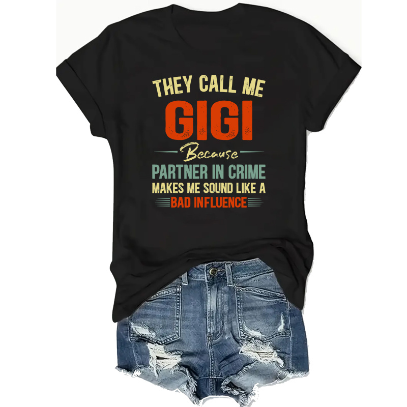 

Plus Size Print T-shirt, Casual Short Sleeve Crew Neck Top For , Women's Plus Size Clothing