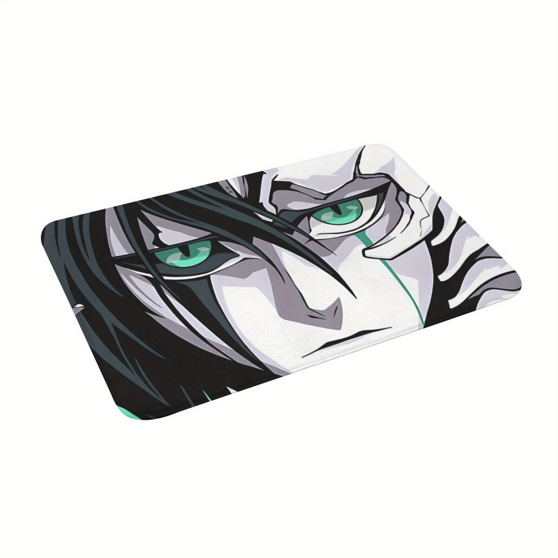 

Anime Villain Character Doormat - Lightweight Polyester Machine Washable Rectangle Bath Mat For Home Decor, Christmas - Machine Made, Non-slip Floor Rug