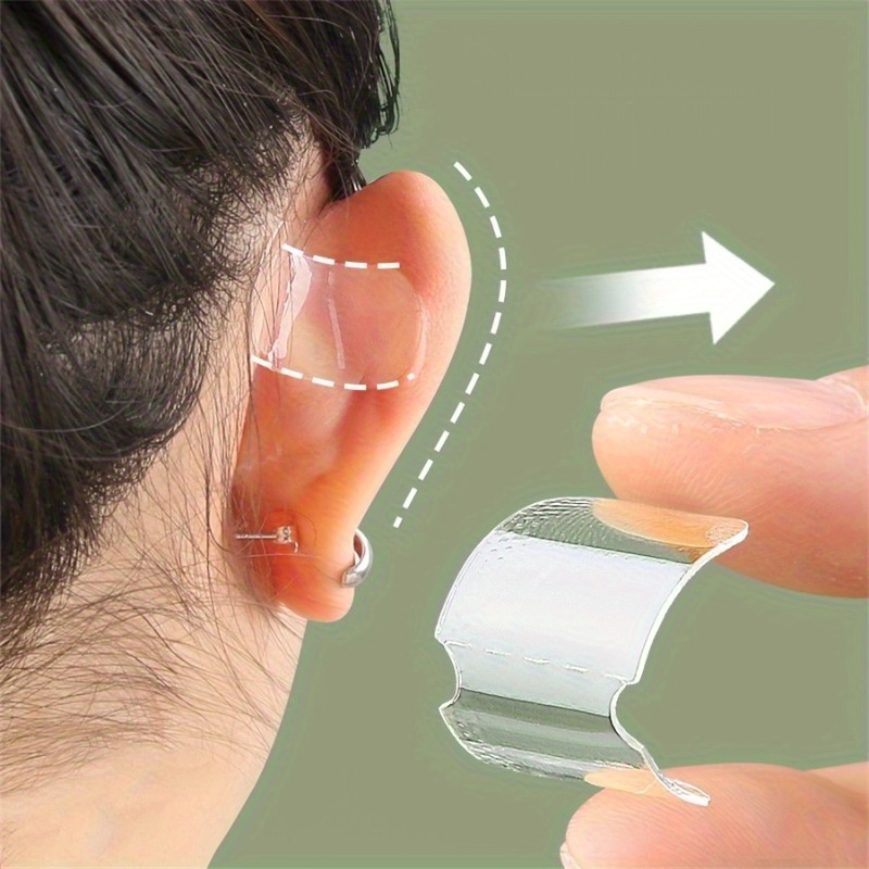 

36pcs Silicone Ear Tape - Invisible, Comfortable & Safe Adhesive For Cosplay And Costumes, No Battery Needed,