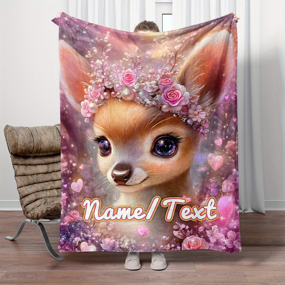 

Personalized Blanket - , & For , Bed, & Camping -
