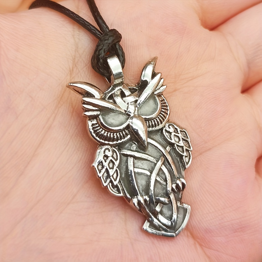 TEMU 1pc Owl Necklace Luminous Necklace Women's Necklace A Jewelry For