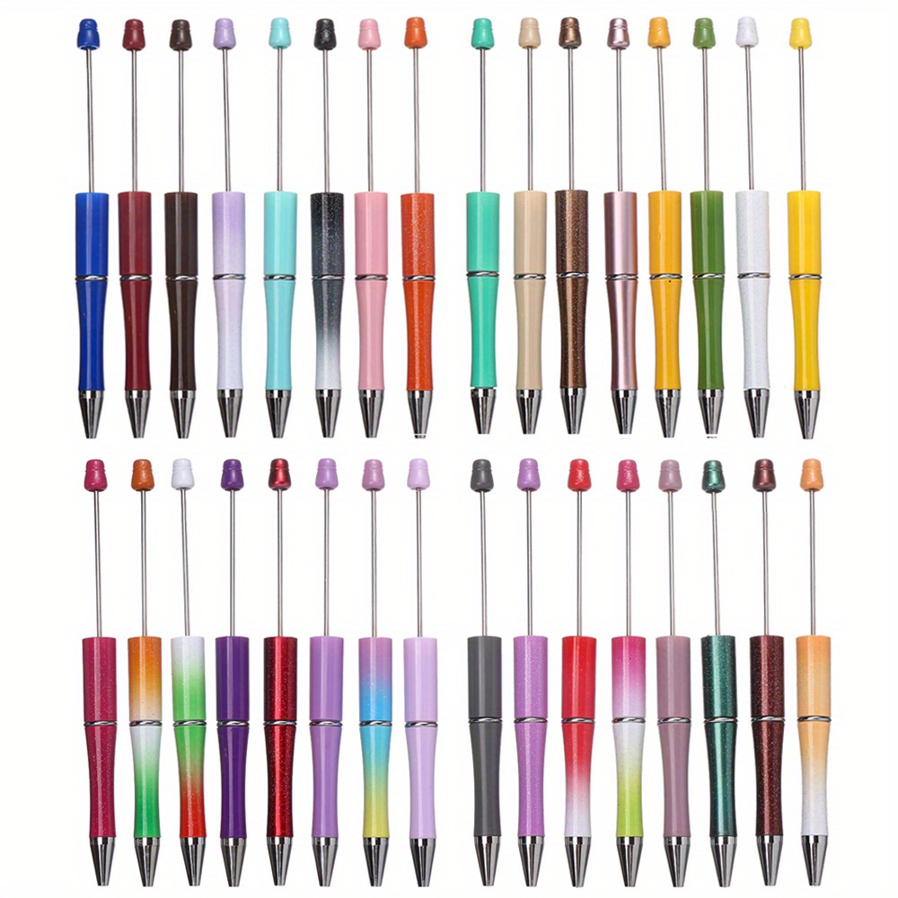 

Neovivi 10/20/50pcs Beadable Pen Set Refills – Customizable Pens For Beading, For School, & , Ergonomic Plastic