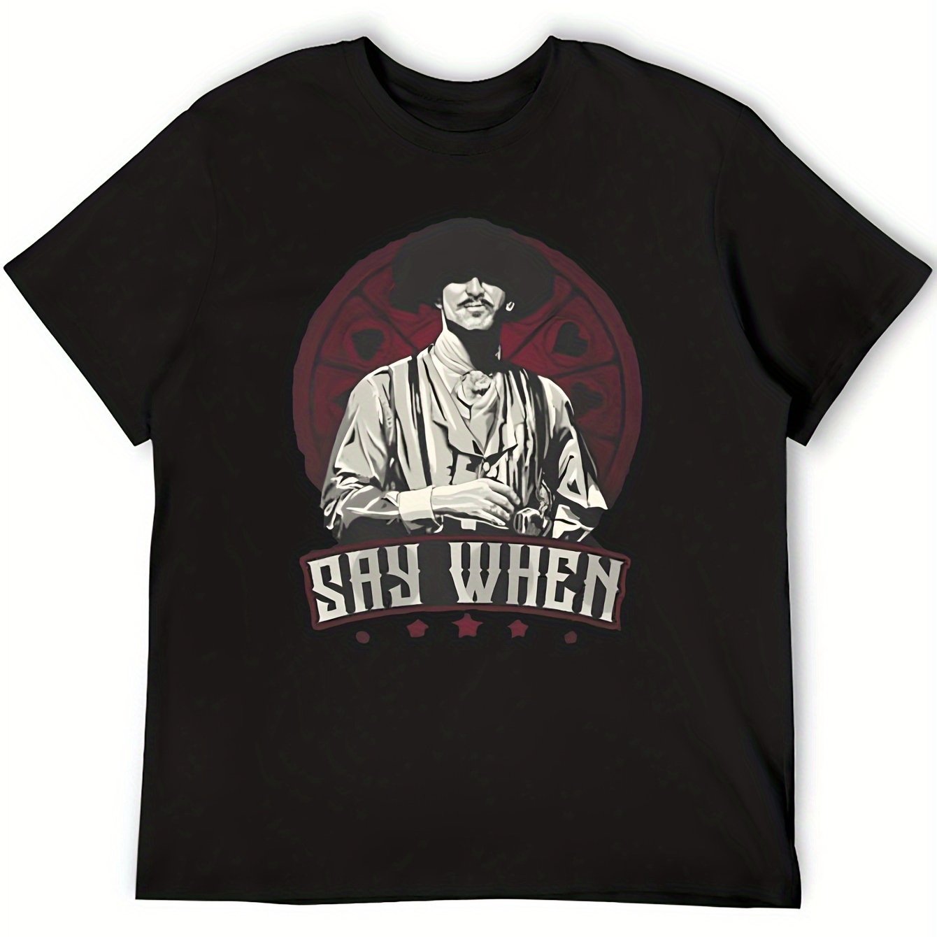 

Men's Short Sleeve Pattern T-shirt Series