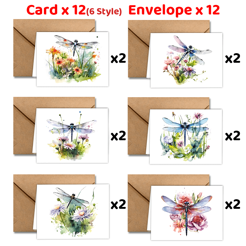 

24- Watercolor Greeting Envelopes - , , , , 's Day For Anyone