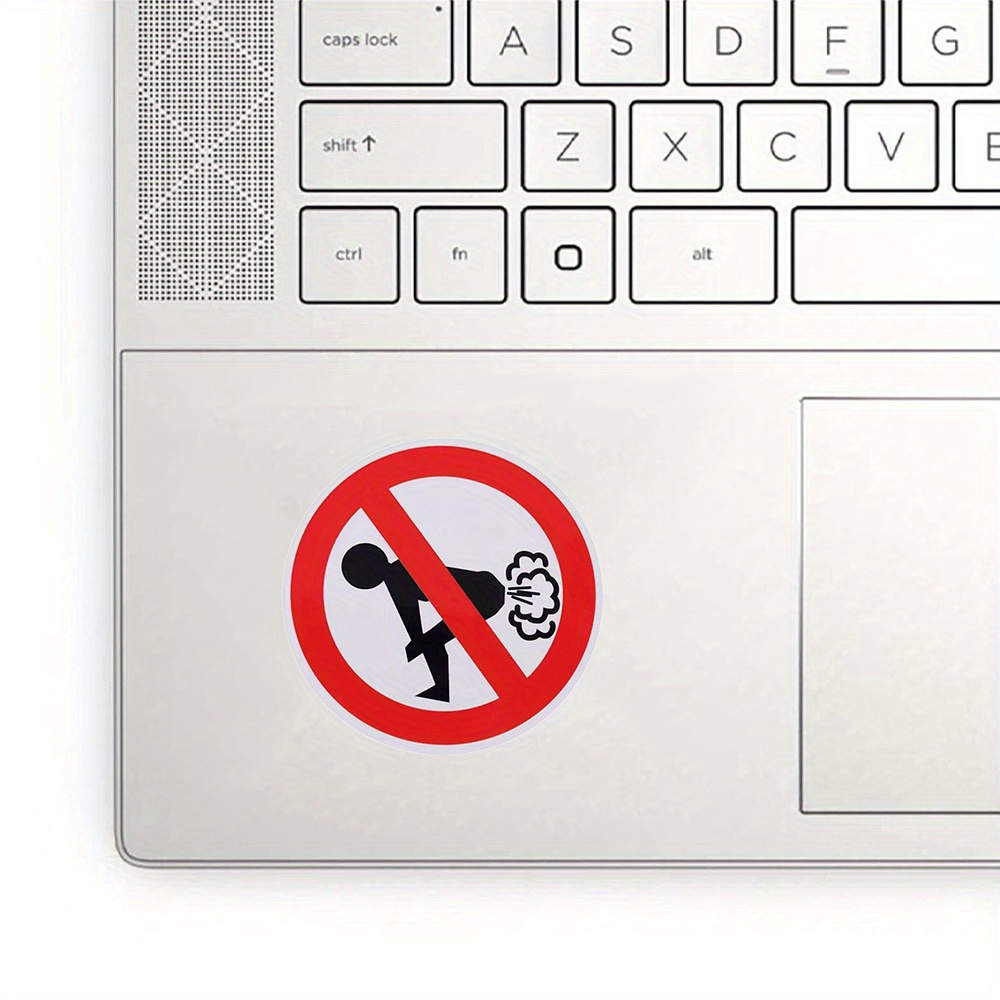 No Farting Car Sticker Funny PET Decal for Car Styling Decals