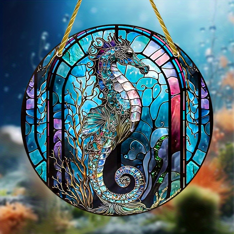 

1pc Round Decoration - Hanging Art For - Unique Broken For Decoration