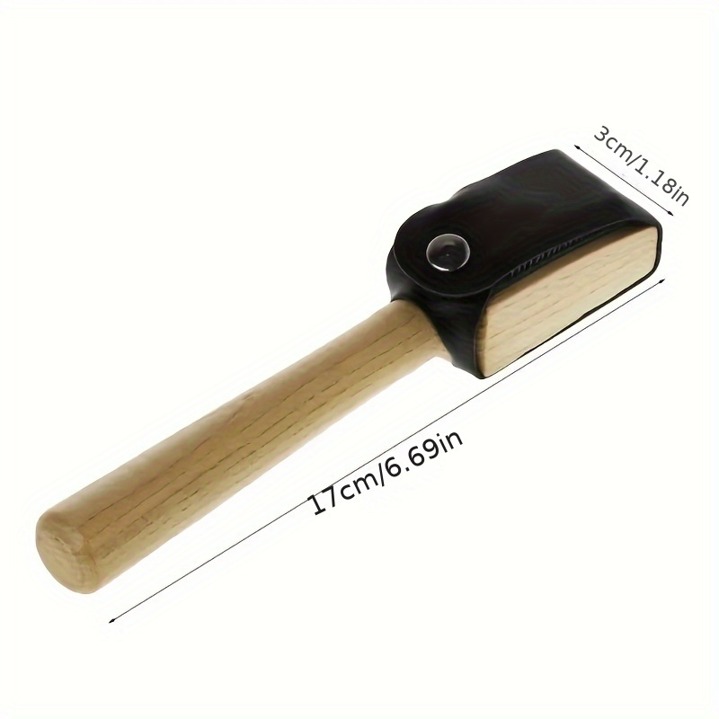 Single Wooden Handle Shoe Brush - Sturdy Steel Bristles For Ballet And Household Cleaning