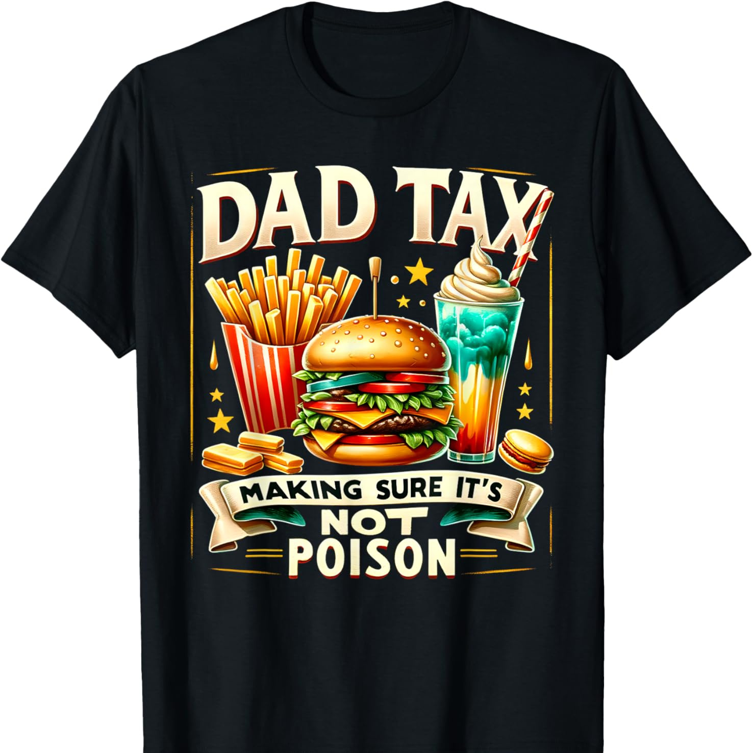 

Funny Quote Dad Tax Making Not Father's Day T-shirt Pure Cotton Interesting Design Diy Short Sleeve T-shirt For Men, Soft And Breathable, Suitable For All , Comfortable, Casual And Sports