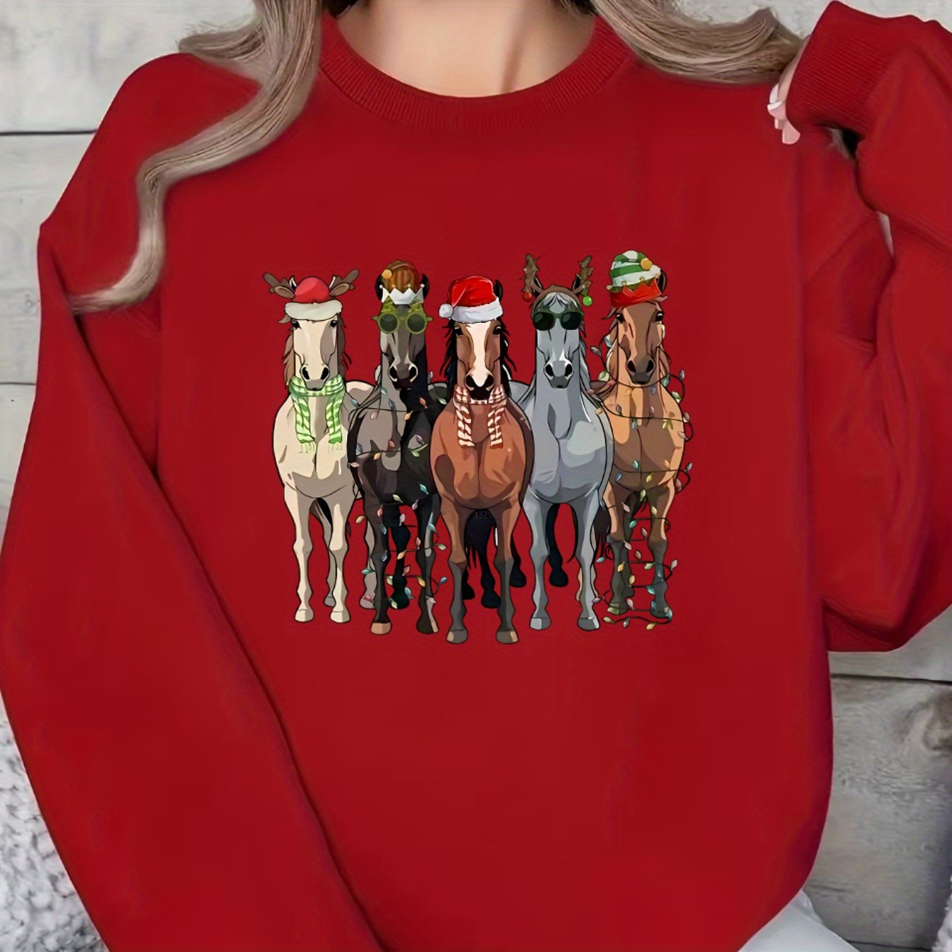 

Fleece-lined 's Christmas Sweatshirt & -
