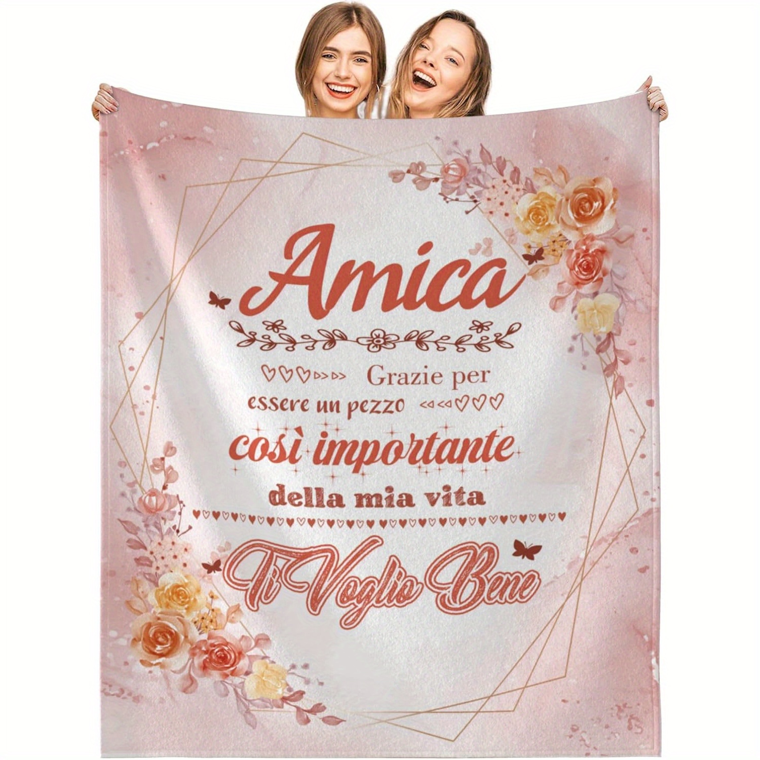 

Italian "amica" Blanket, Flannel Sofa Cover, , , , , 200-250g , , For , Home &