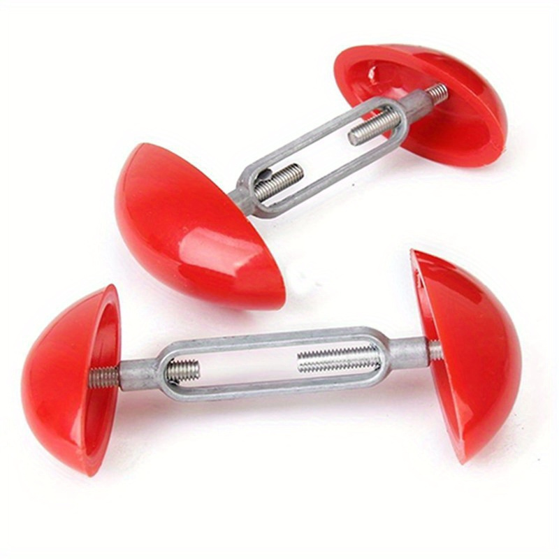 1 pair mini shoe stretcher set adjustable metal and plastic shoe expanders portable footwear stretchers for   room types no electricity needed details 2