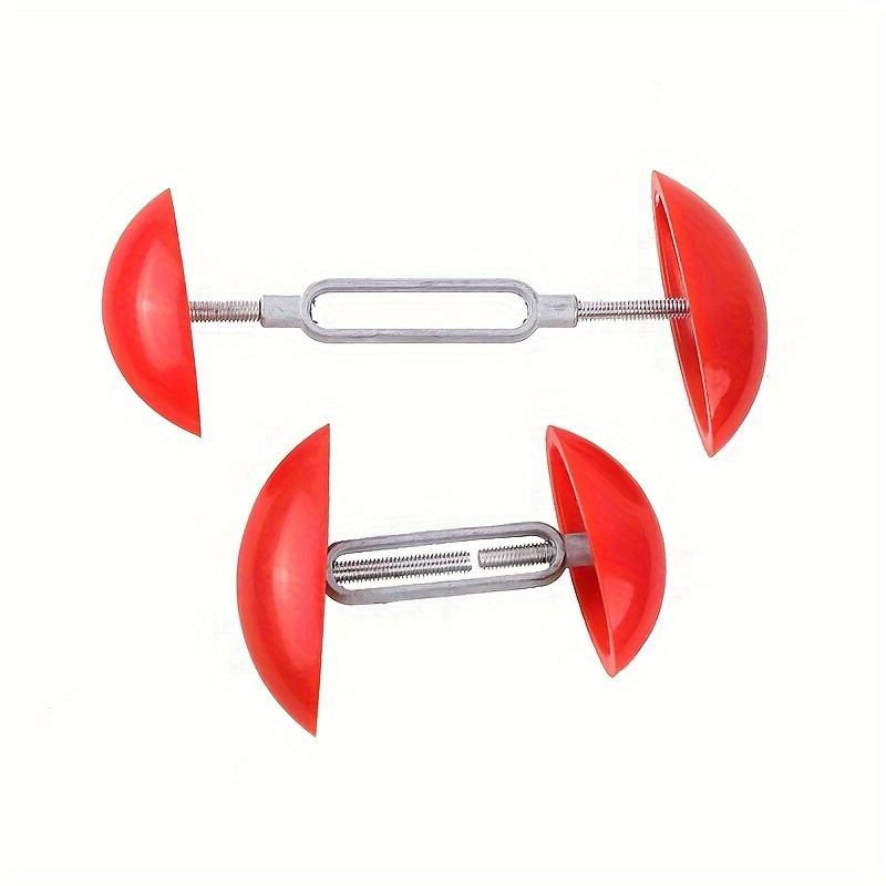 1 pair mini shoe stretcher set adjustable metal and plastic shoe expanders portable footwear stretchers for   room types no electricity needed details 5