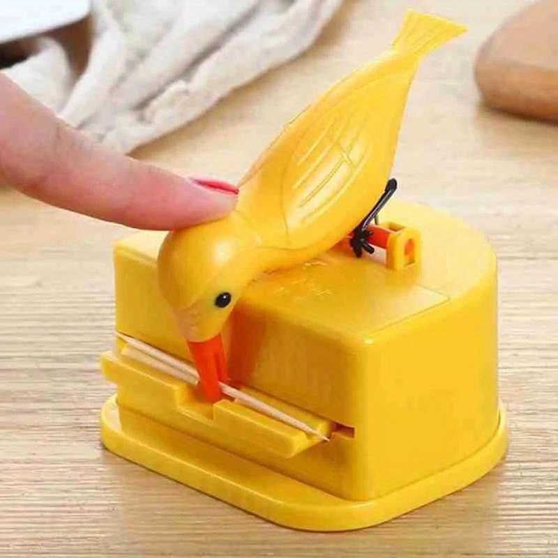 

1pc Plastic Bird Dispenser - Automatic Holder, No Electricity Required, Featherless, Home Kitchen Decor Accessory