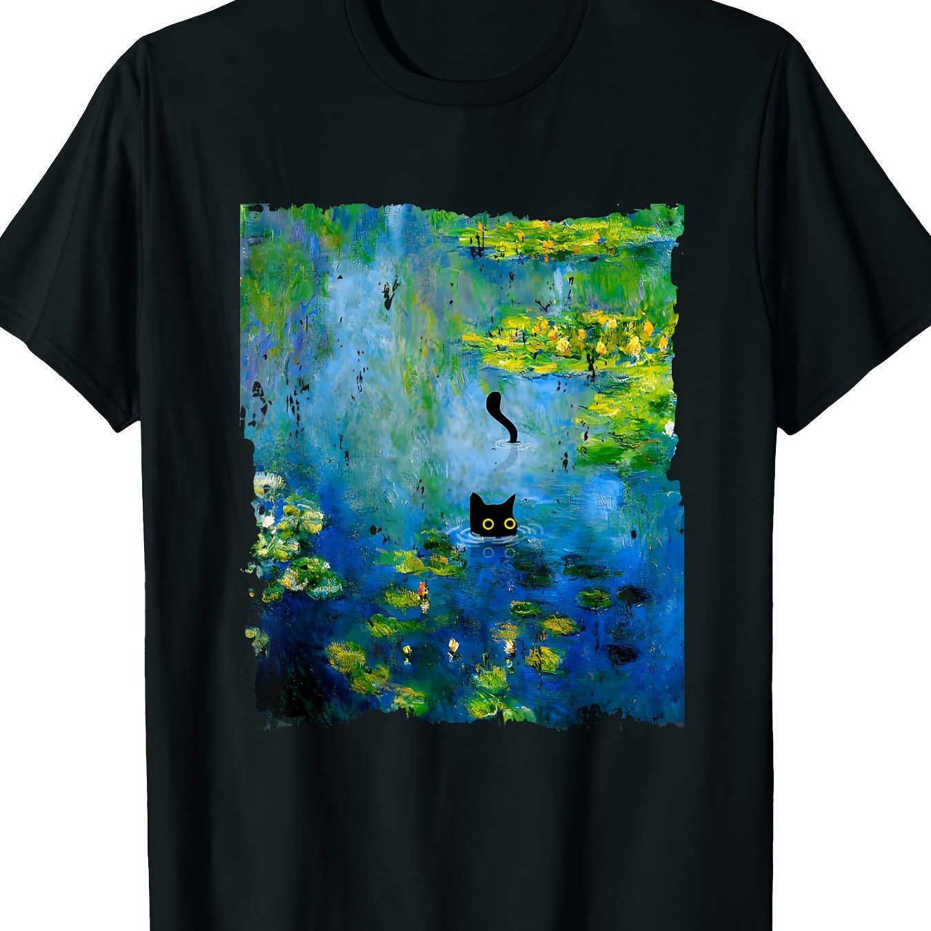 

Painting Art Cat T-
