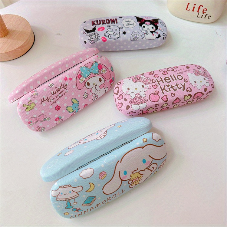 visually appealing design     chic   leather glasses case   anti drop storage for fashion glasses myopia eyewear   details 5