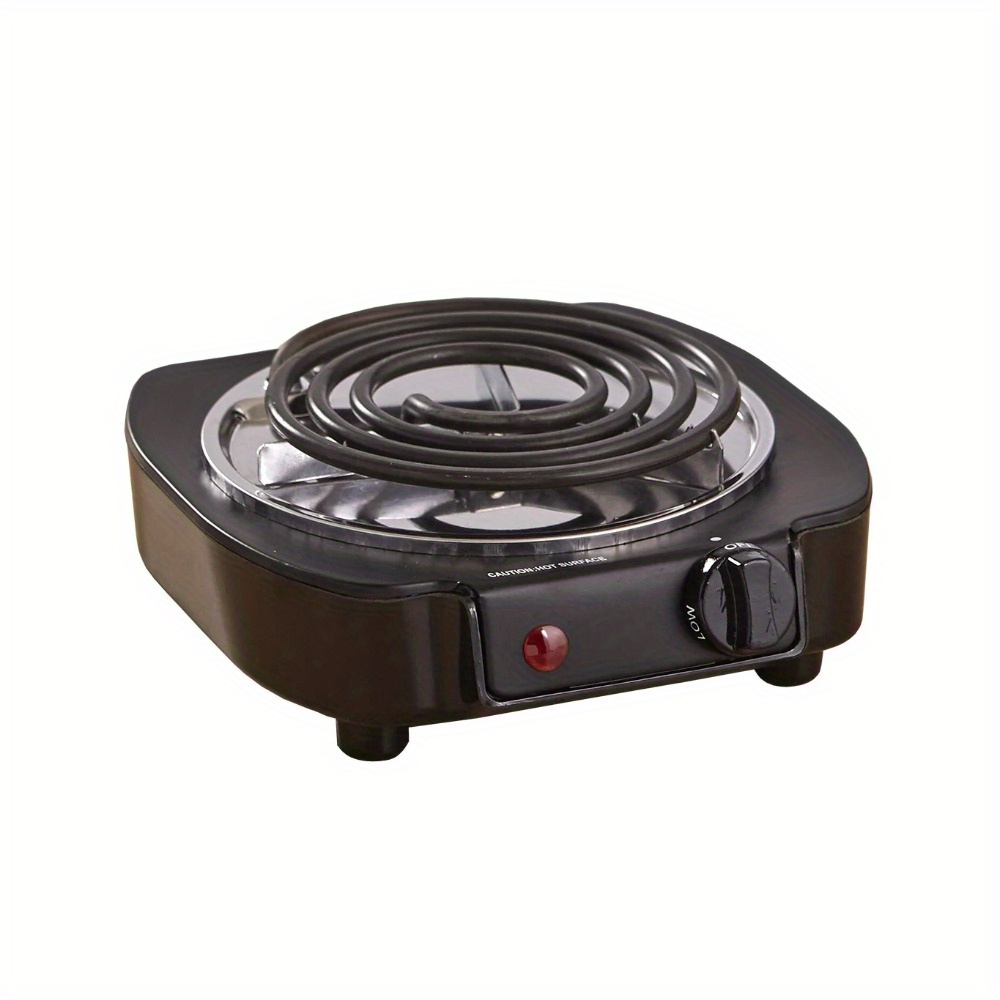 

Single Black Burner With Temperature Knob, 2.1 Lbs Slim Space-saving Design This Item Shouldn't Be Used For In 2 Hours As Indicated In .