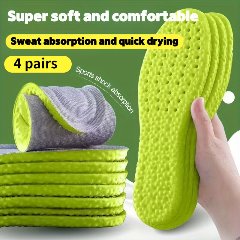 

4 Of , , -absorbing, Absorbing, , , And Running Insoles, , , , And