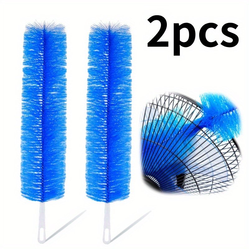 

2 Pieces Spider Web Duster, Fan Brush Dusting Cleaning Brush, Cleaning Screen Shutters Dusting Brush, Microfiber Head Ceiling Brush, Reusable Cleaning Brush