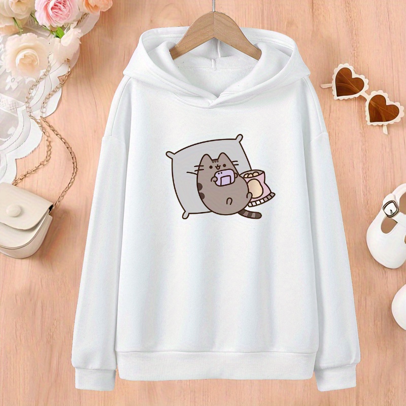 

Fashionable Children's Hooded Sweatshirt With Pattern Print, Comfortable And Easy To , High-quality Texture, , Styles, Suitable For , Stylish Knitted Sweatshirt, Random Print, Fitted Cut