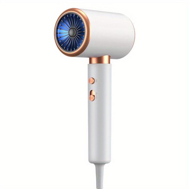 TEMU New Negative Ion Hair Dryer For Household Hair Salons, And Wind-driven Hair Salons, Hair Care Without Damage, Power Generation Hair Dryer, Quick