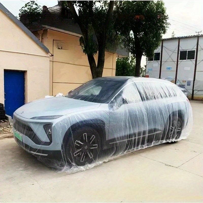 

Pelicule de film voiture, jetable imperméable poussière et pluie modèles de véhicules