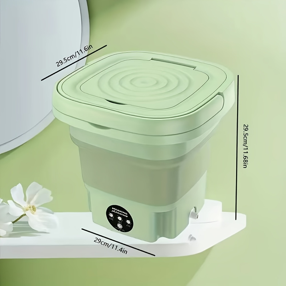 Opvouwbare mini wasmachine - overzicht