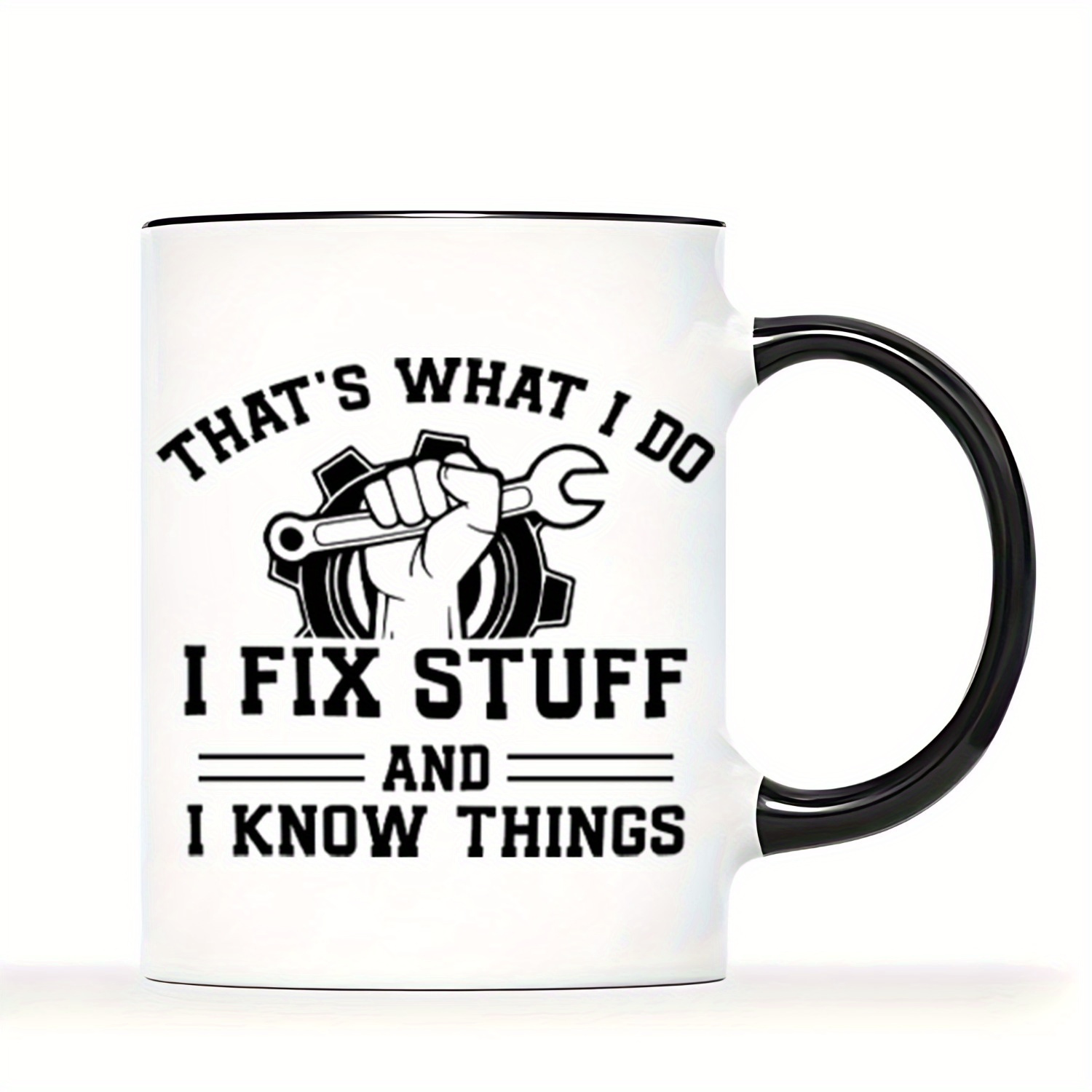 

Dad Gifts For Fathers Day, Gifts For Men, , That's What I Do I Fix Stuff And I Things Mug, Dad Gifts From Daughter Son, Birthday Christmas Gifts For Dad Men, 11 Oz