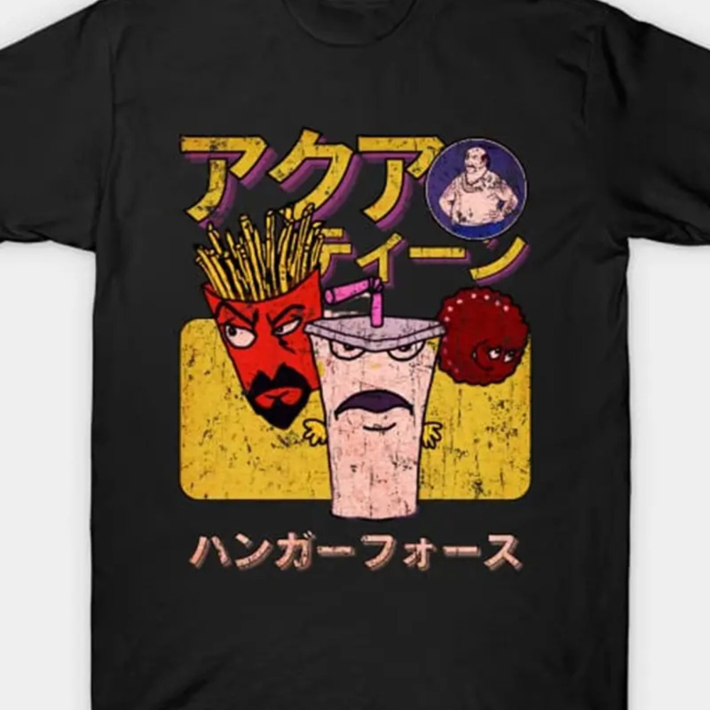 

Aqua Teen Hunger Force Japan Vintage Look Design T-shirt