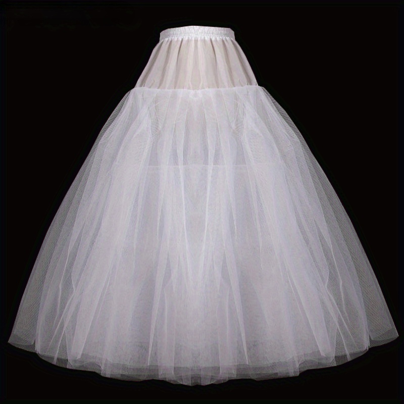 TEMU Jupon crinoline à cerceaux de mariée pour bal d', de nombreux styles, jupe-slip fantaisie
