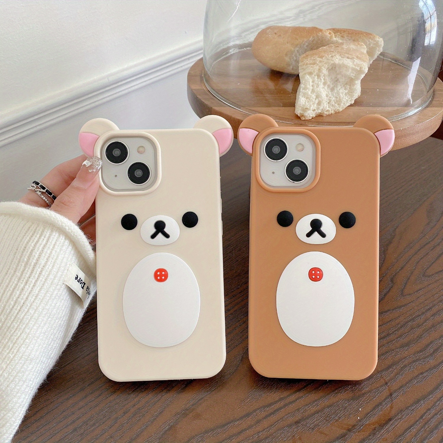 

And Interesting Bear Phone Suitable For Iphone 11 12 13 Pro/