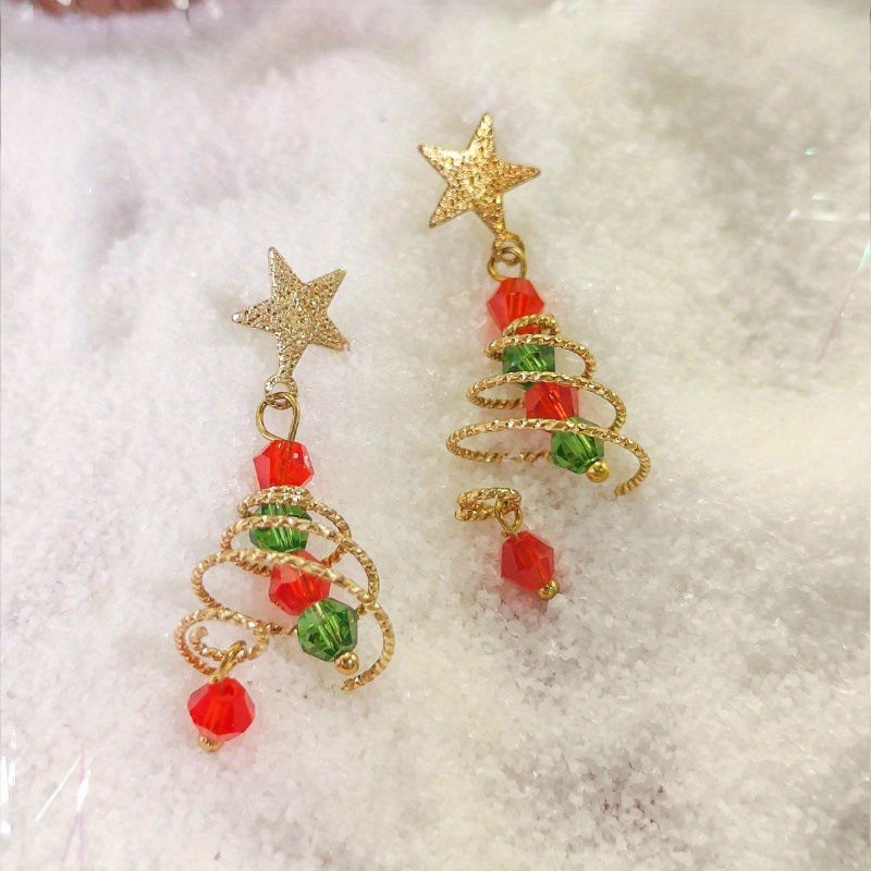 

Christmas And For Women - & Alloy Ear Red & Plastic , , For & - 1