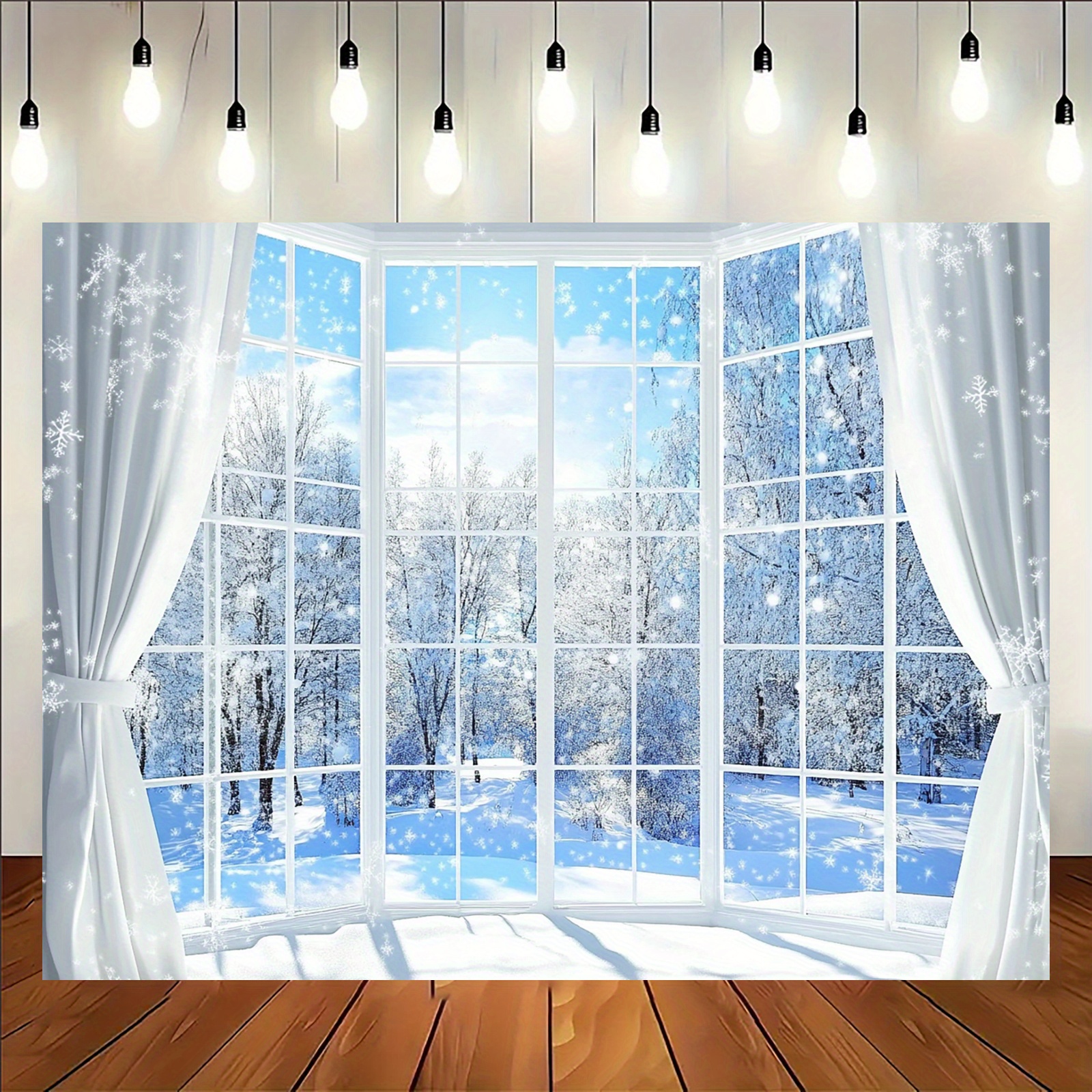 

Backdrop - Polyester For Christmas, Weddings & Parties - 51x59" Or 78.8x90.5