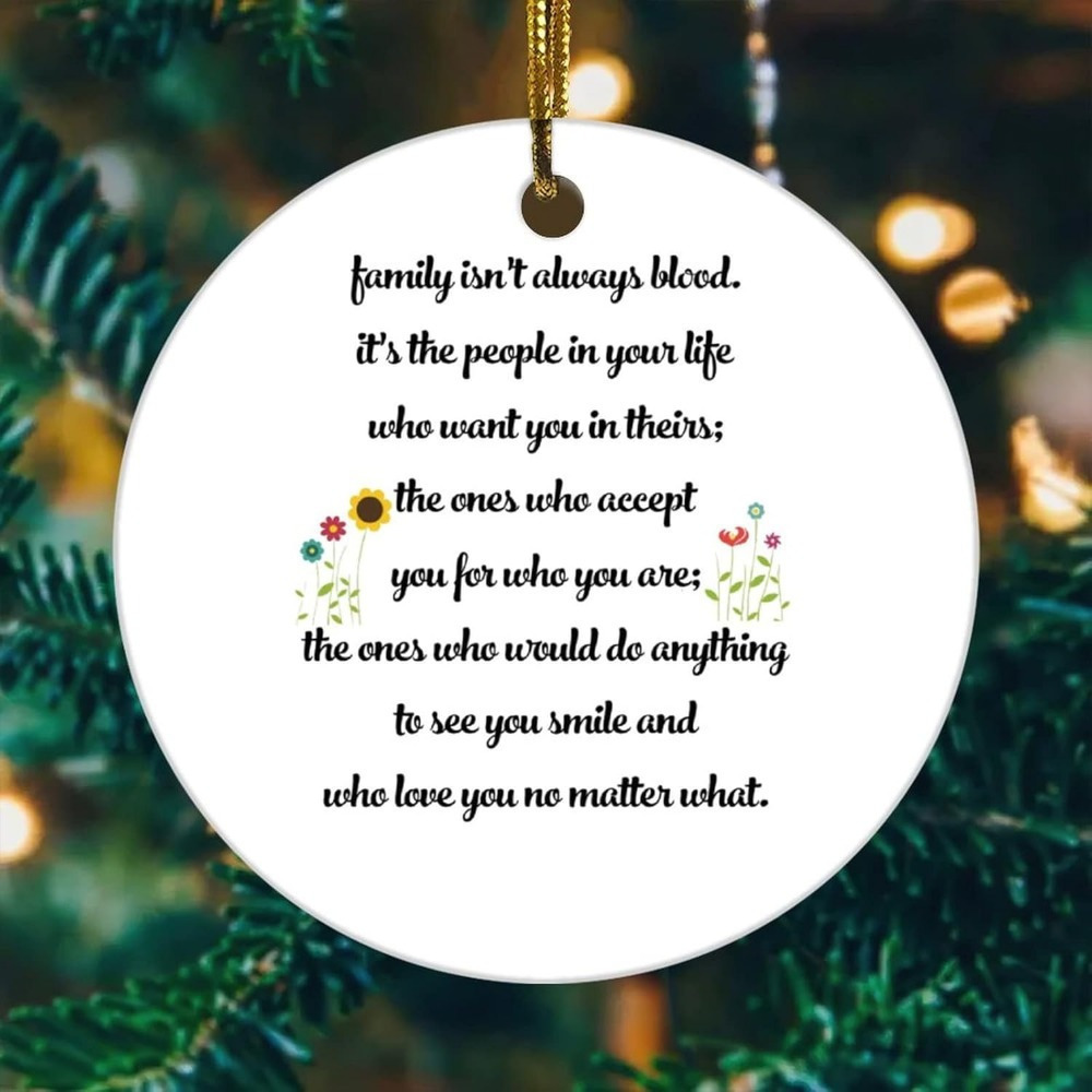 

Round Is Not Christmas Christmas Decorations