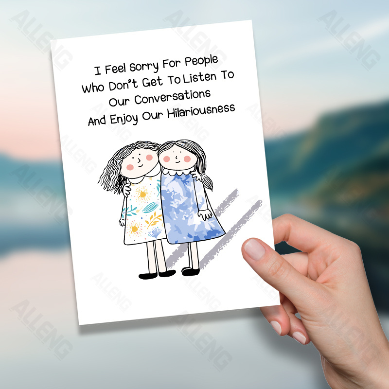 

A Humorous Birthday Card For Or Sister: Ideal For Female - Wishing Your Bestie A Birthday!