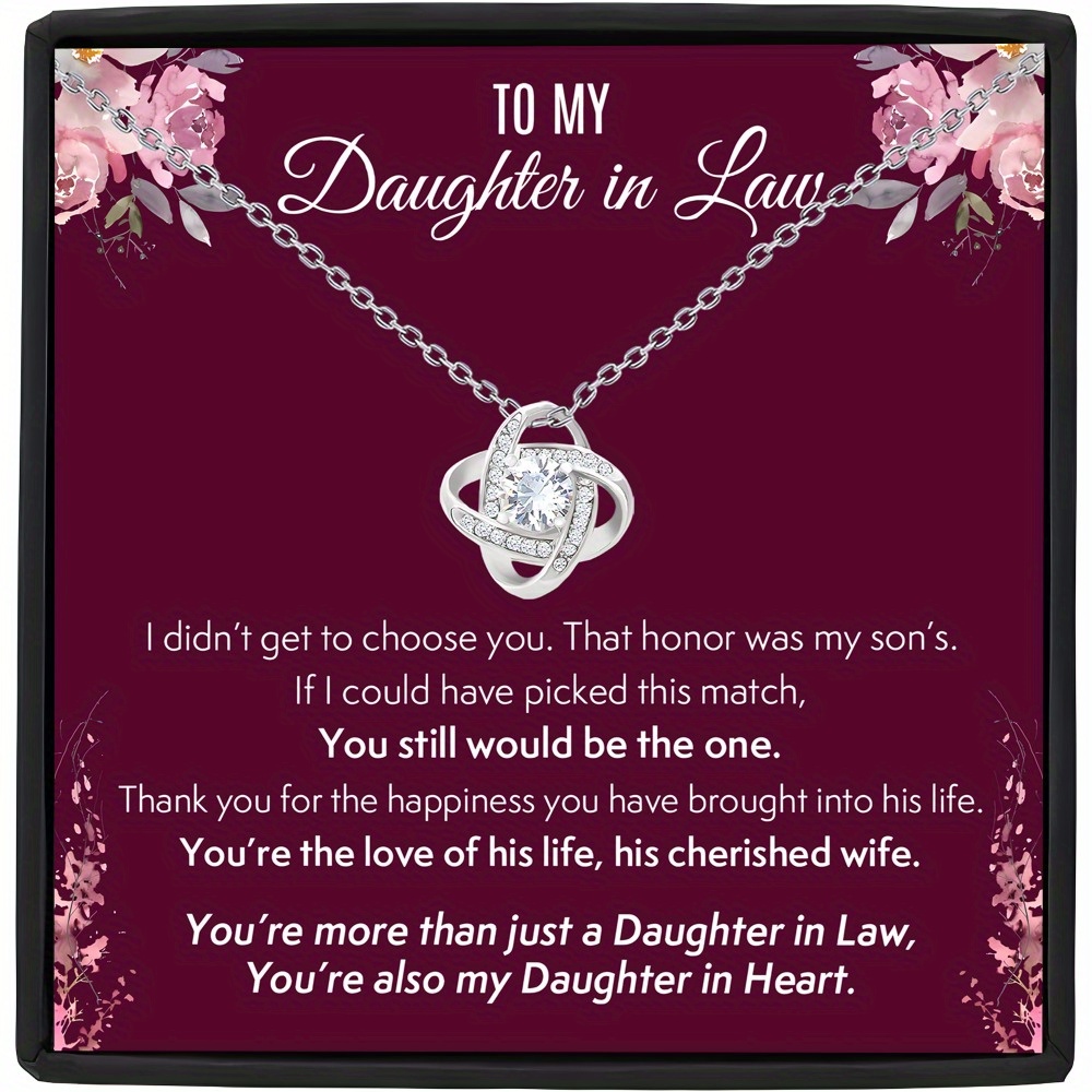 

Box Necklace For -in-law, -in-law , -in-law Pendant Necklace, For -in-law, 's Day Christmas , Encouragement