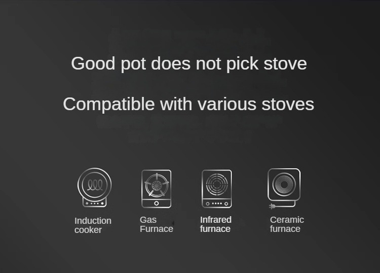 no coating healthy and safe sus304 stainless steel pot pan frying pan non stick pot home use stir frying pot electric stove gas stove universal 0 coating flat bottom pot details 20