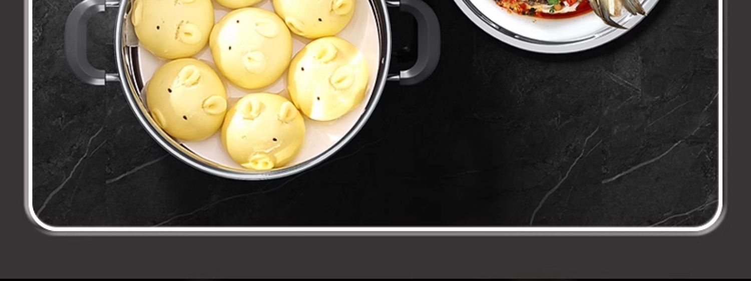 stainless steel soup pot kitchen pot cooking pot multi layer steamer household thick cooking pot soup pot milk pot cooking noodles   seafood pot induction cooker gas stove details 8