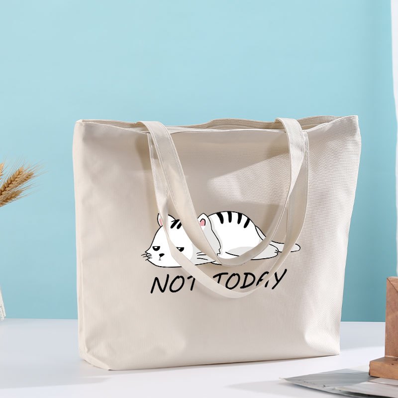 Canvas Bag Washable Work Tote Canvas Tote Bag For Women Reusable