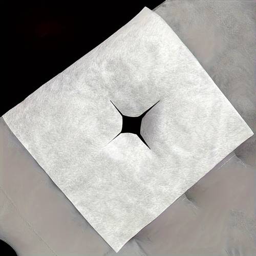 100pcs folhas descartáveis para mesa de massagem com para - não tecido, capas de cama de spa sem óleo e massagem, sem álcool