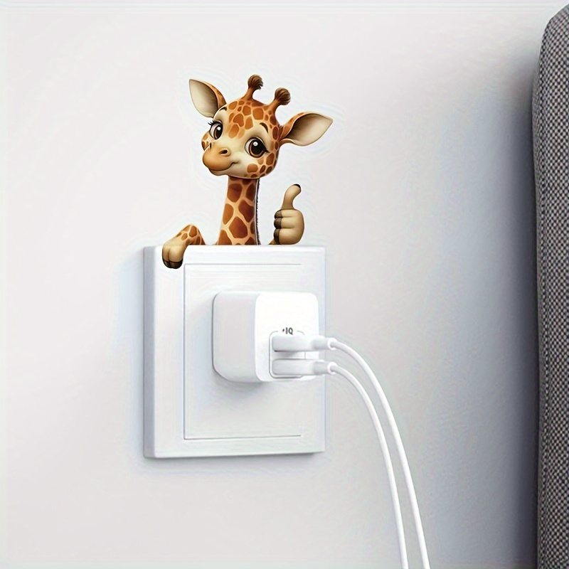 TEMU 1 de adhesivo de pared decorativo 2D de PVC autoadhesivo e impermeable, ideal para el hogar en el dormitorio, , baño y pasillo, para su
