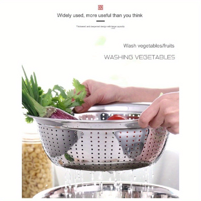 

Thickened Non-magnetic Steel Leaking Household Sieve Drain Washer And