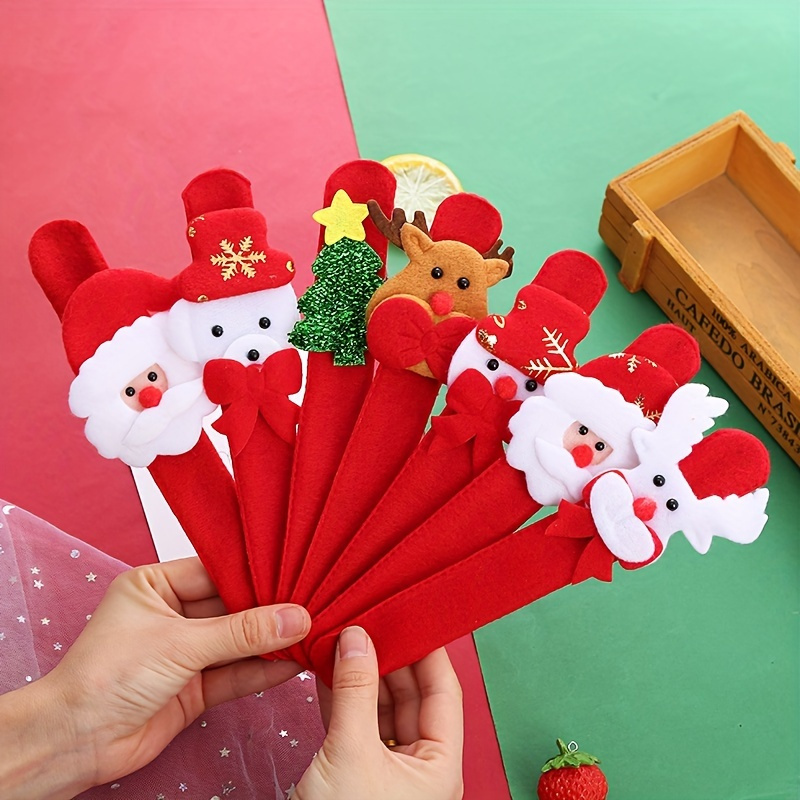 

1 Set Christmas , Snowman, , And Bear - Polyester Clappers For Parties, No Required, Featherless - Clappers For Christmas