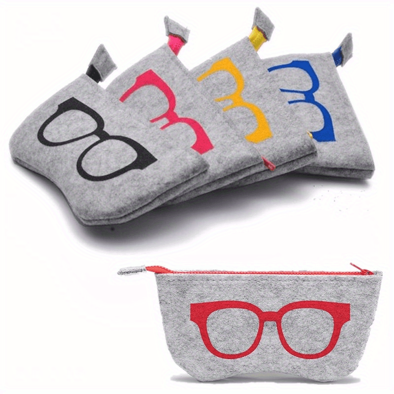 

1pc Glasses Bag Fashion Fashion Glasses Small Sleeve Portable Glasses Frame