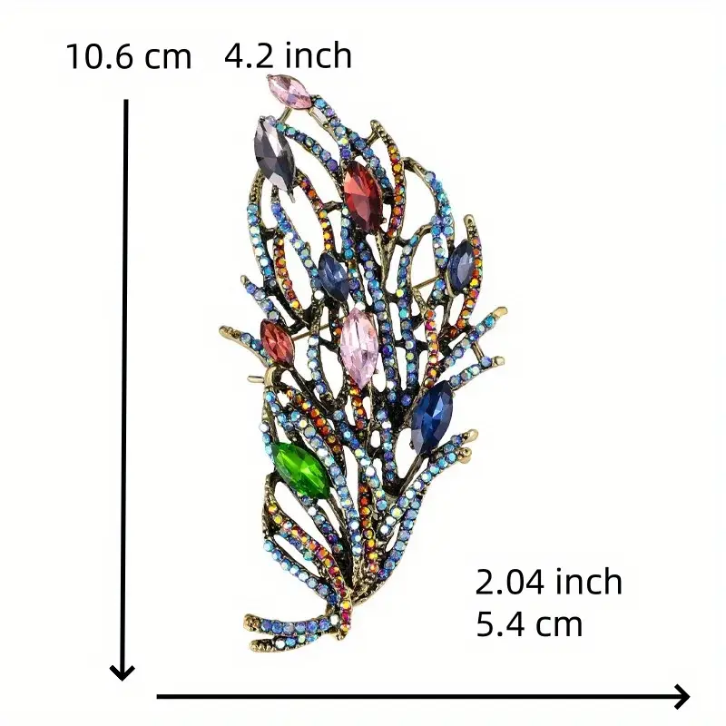 zamonaviy emal yaproq brosh pin hashamatli punk uslubidagi aksessuar kiyinmalar palto kiyimlar sviterlar tafsilotlar 0