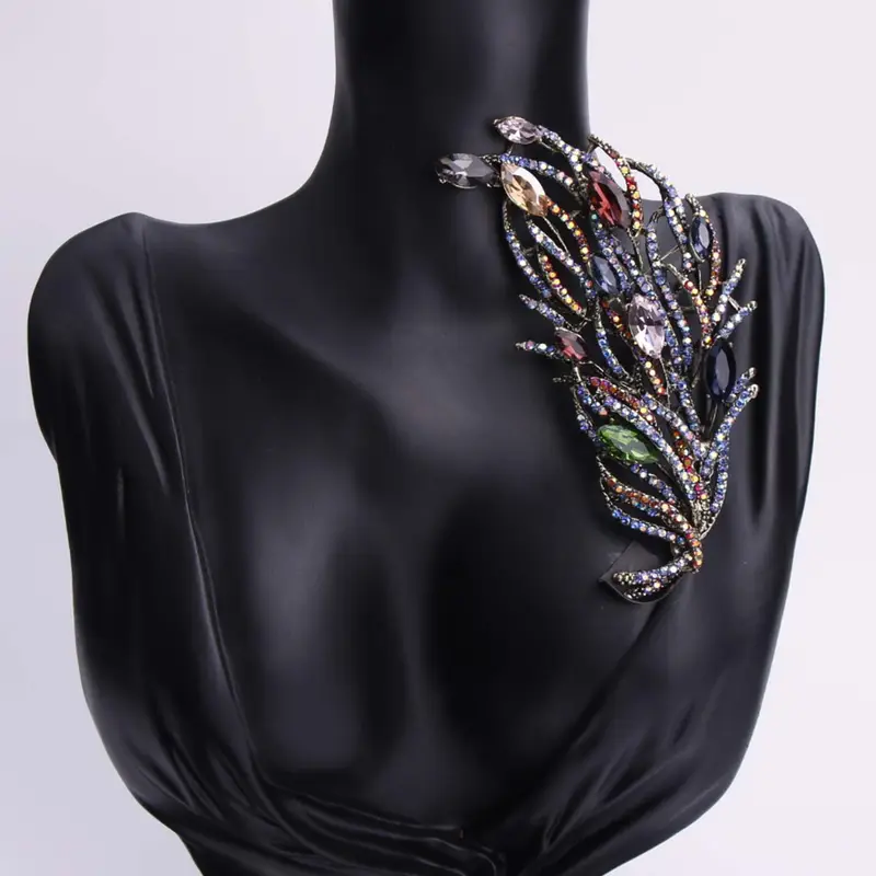 zamonaviy emal bargi brosh pin hashamatli punk uslubidagi aksessuar kiyinadigan kiyimlar palto sviterlar tafsilotlar 3