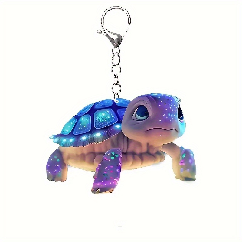 TEMU Acrylic Keychain - For Car Keys & Backpacks, For Men