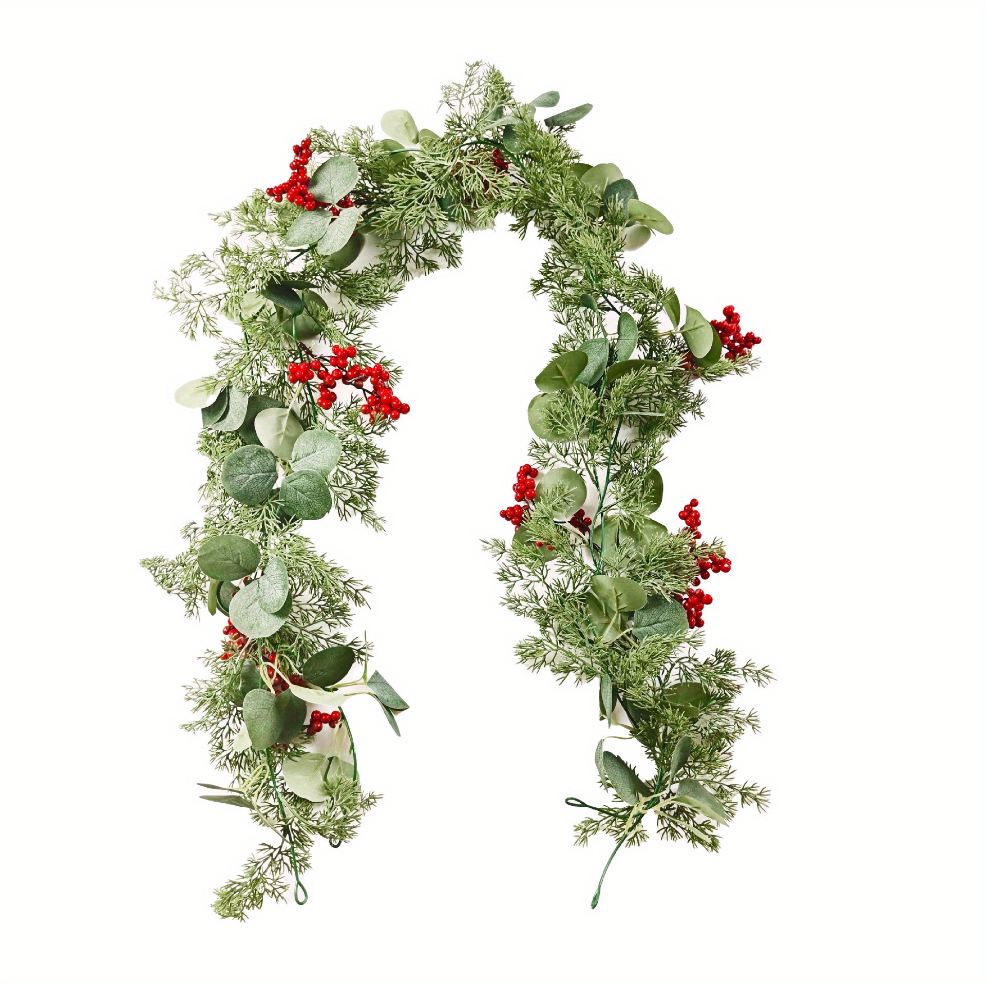 

70'' And Red Christmas , For , , Decor, Hanging Wreath, No Needed, Seasonal Decoration